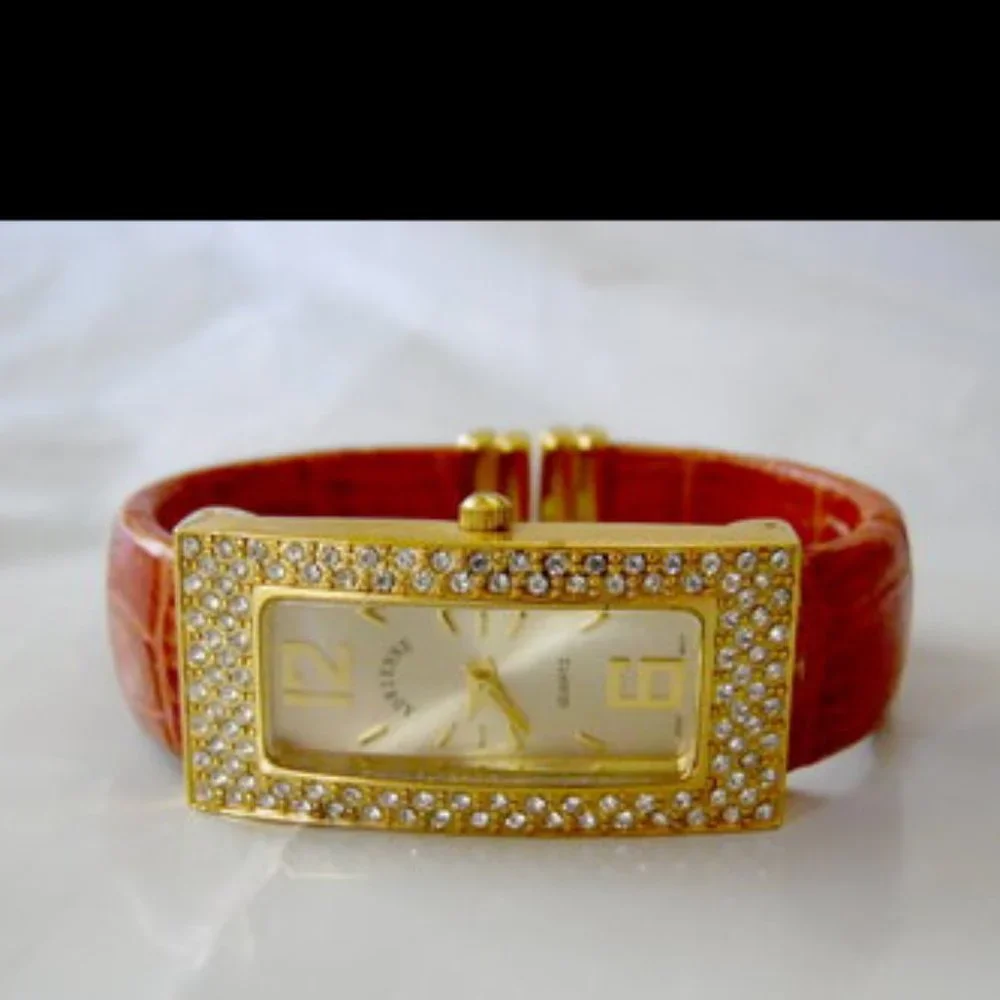 COPY - Real Collectibles by Adrienne Limited Edition Vintage Crystal Cuff Watch